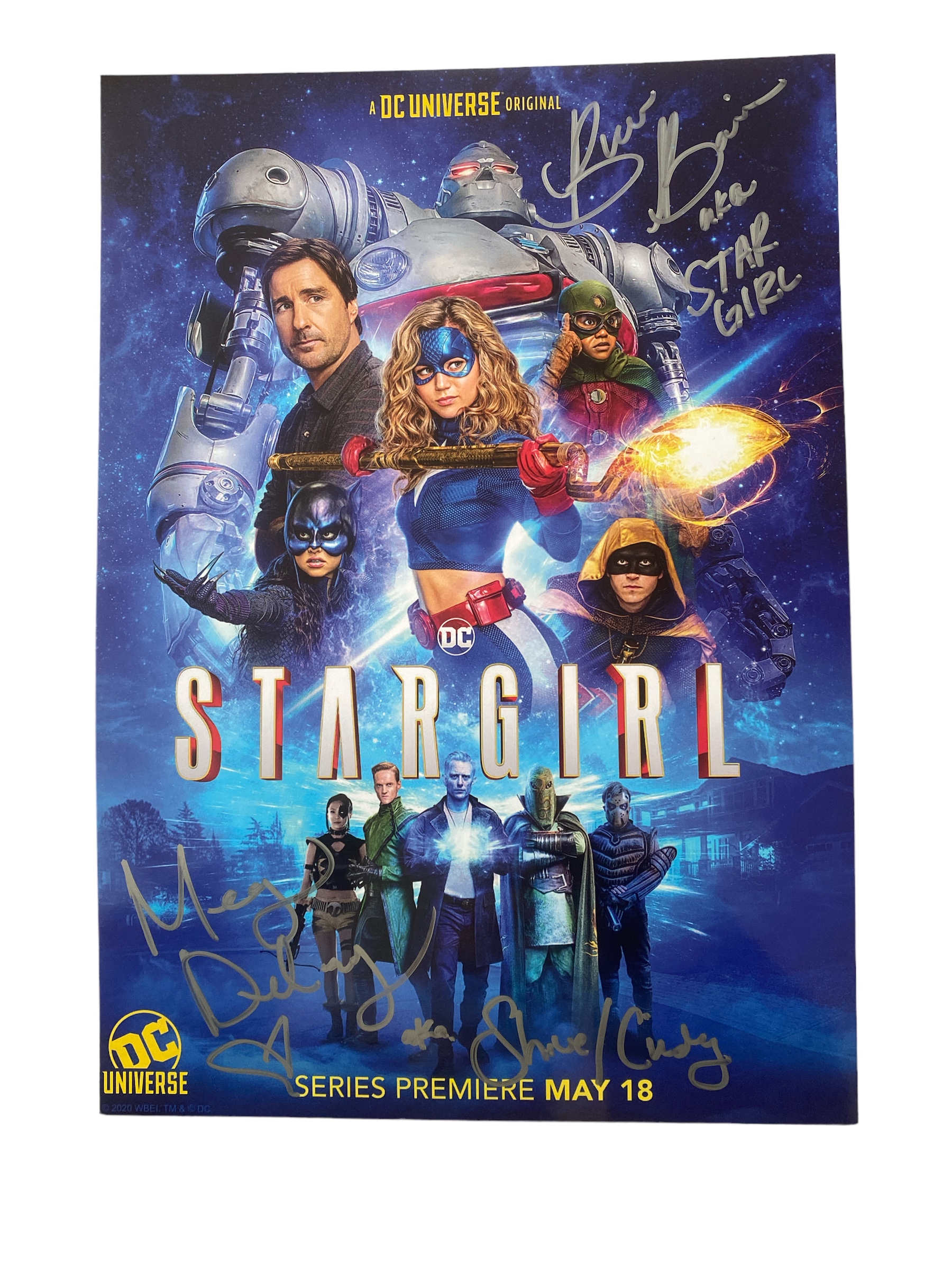 Stargirl 12x18” Mini Poster Signed By Brec Bassinger And Meg Woodys Memorabilia Ltd 